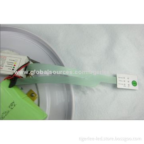 Emergency ceiling LED light with rechargeable battery backup, AC200-240V, 2hrs emergency time